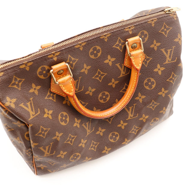Vue de dessous Louis Vuitton Speedy 30 Toile Monogram occasion — AMANA Vintage