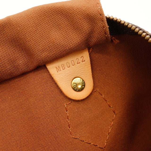 Date code MB0022 Louis Vuitton Speedy 35 languette cuir intérieur — AMANA Vintage