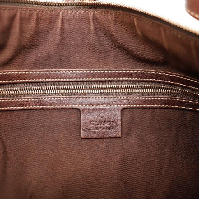 Intérieur doublure et tampon Gucci Made in Italy Hobo Web — AMANA Vintage
