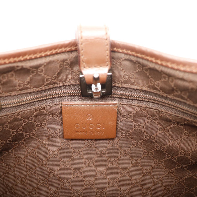 Intérieur doublure monogrammée Gucci Jackie occasion authentique — AMANA Vintage