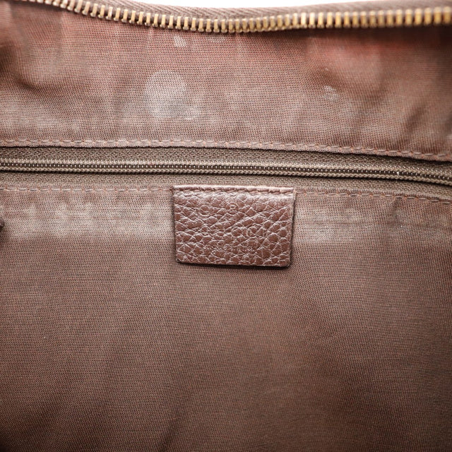 Intérieur doublure Gucci Hobo D-Ring étiquette occasion authentique — AMANA Vintage