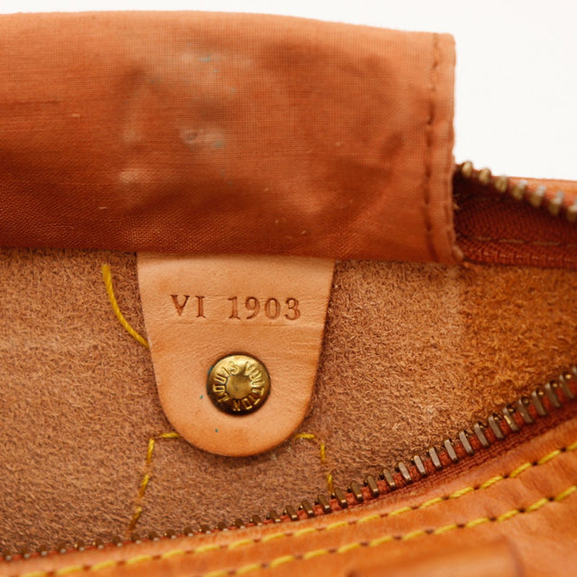 Date code VI1903 Louis Vuitton Speedy 30 cuir naturel — AMANA Vintage