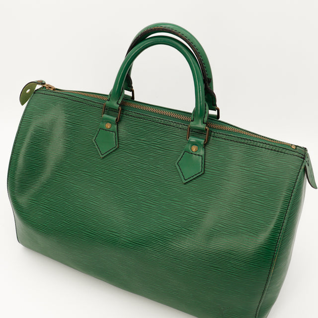 Le Speedy 35 Épi Vert Louis Vuitton