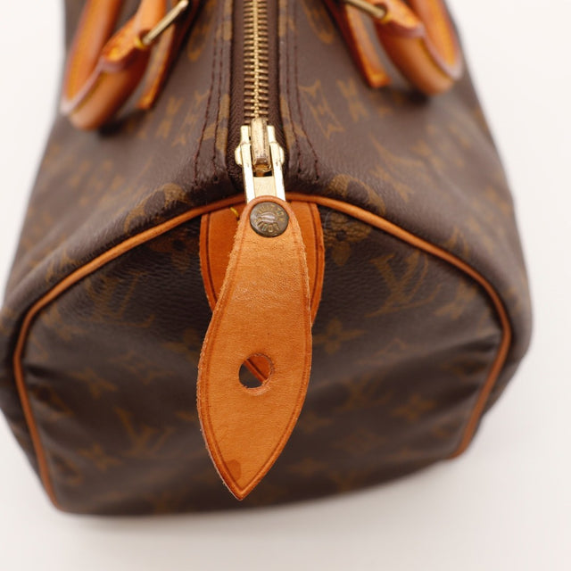 Vue du fond Louis Vuitton Speedy 30 Toile Monogramme occasion authentique — AMANA Vintage