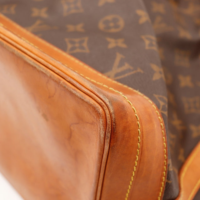 Vue d'ensemble Louis Vuitton Noé Toile Monogramme marron occasion authentique — AMANA Vintage