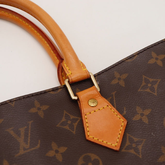 Vue du fond Louis Vuitton Sac Plat Toile Monogramme occasion authentique — AMANA Vintage