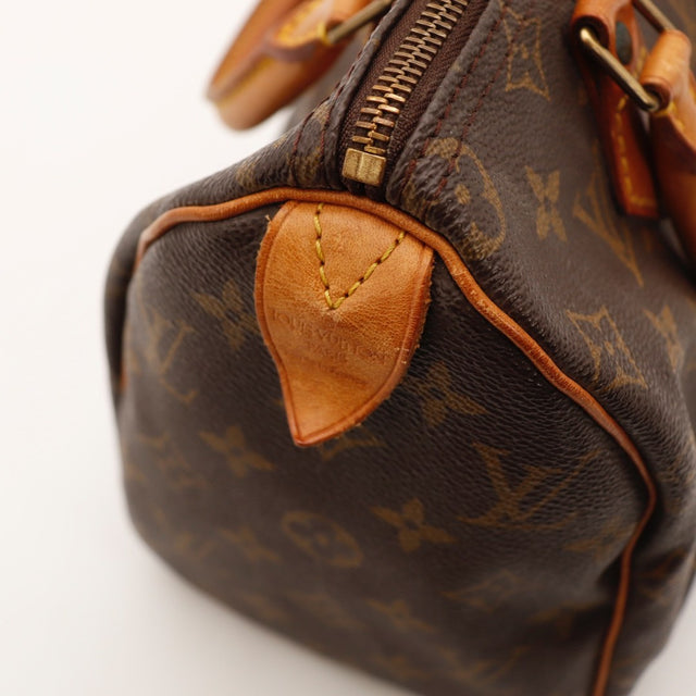 Vue du dessous Louis Vuitton Speedy 25 Toile Monogramme occasion authentique — AMANA Vintage
