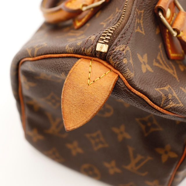 Vue du fond Louis Vuitton Speedy 25 Toile Monogramme occasion authentique — AMANA Vintage