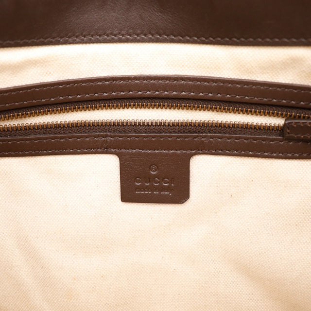 Intérieur Hobo Gucci doublure beige propre occasion authentique — AMANA Vintage
