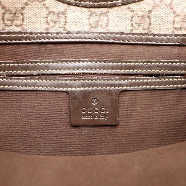 Intérieur Hobo Gucci étiquette cuir Gucci made in Italy — AMANA Vintage
