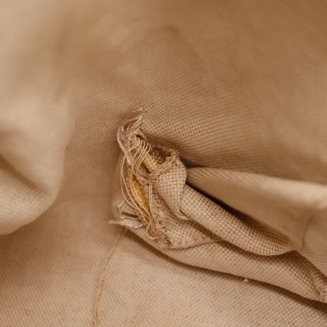 Détail bord inférieur toile Gucci Boston Web usure cuir — AMANA Vintage