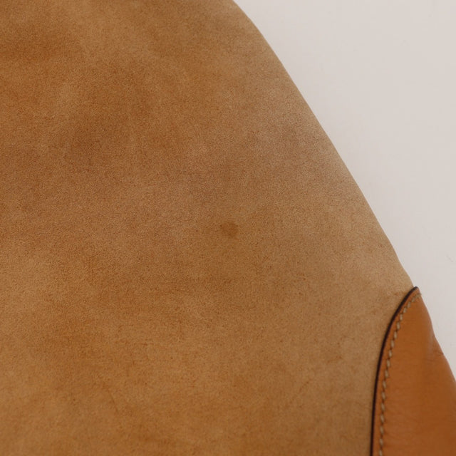 Vue d'ensemble Gucci New Jackie daim et cuir lisse camel occasion authentique — AMANA Vintage