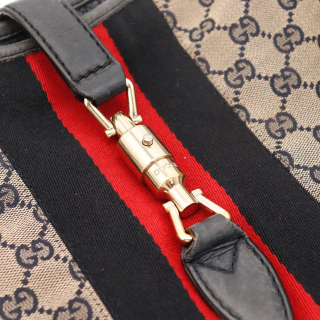 Détail de la bande Web Gucci Jackie occasion authentique — AMANA Vintage