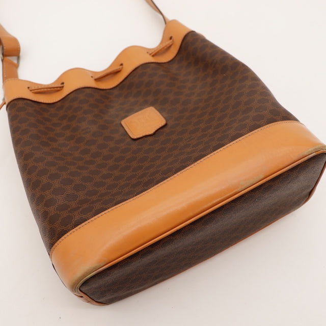 Intérieur du sac Céline Seau Macadam doublure occasion authentique — AMANA Vintage