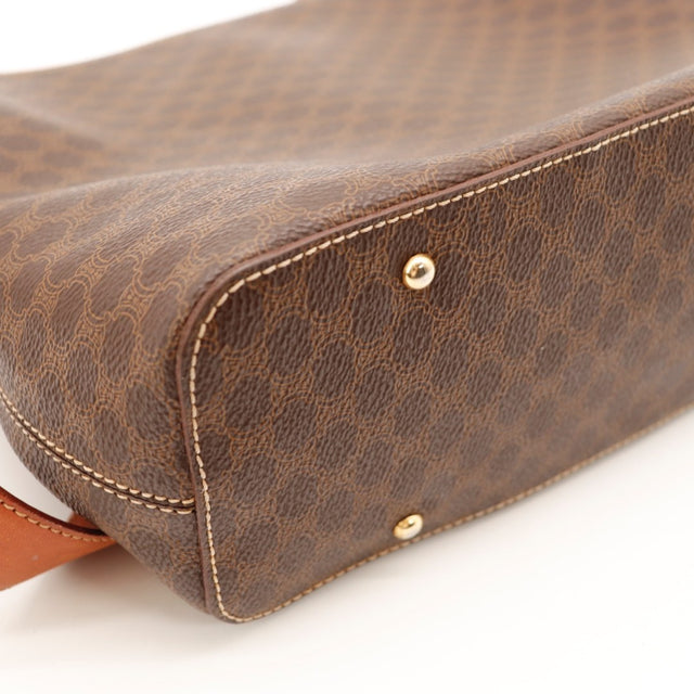 Vue d'ensemble Céline Hobo Macadam toile Macadam marron occasion authentique — AMANA Vintage