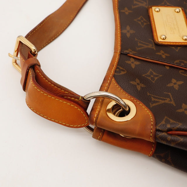 Vue d'ensemble Louis Vuitton Galliera PM Toile Monogramme Marron occasion authentique — AMANA Vintage
