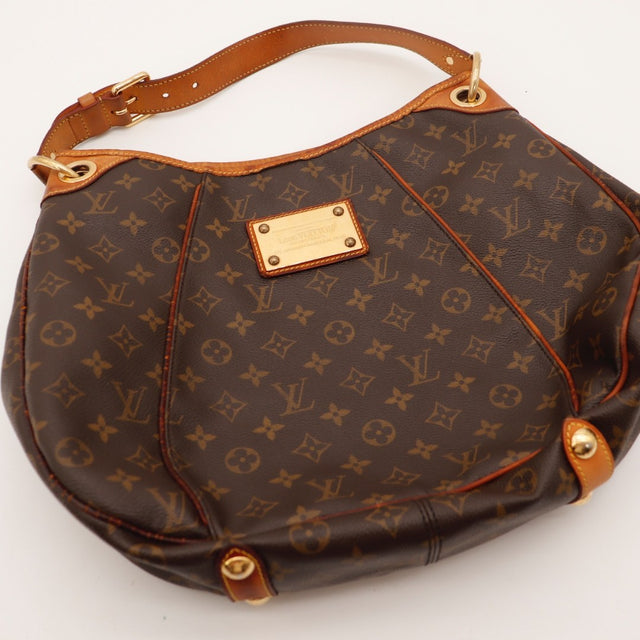 Détail de la doublure Louis Vuitton Galliera PM Marron occasion authentique — AMANA Vintage