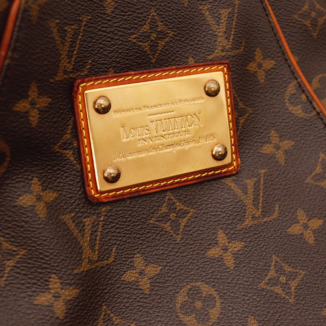 Vue du fond Louis Vuitton Galliera PM Toile Monogramme occasion authentique — AMANA Vintage