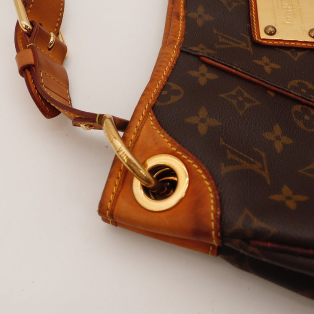Vue de profil Louis Vuitton Galliera PM Toile Monogramme occasion authentique — AMANA Vintage