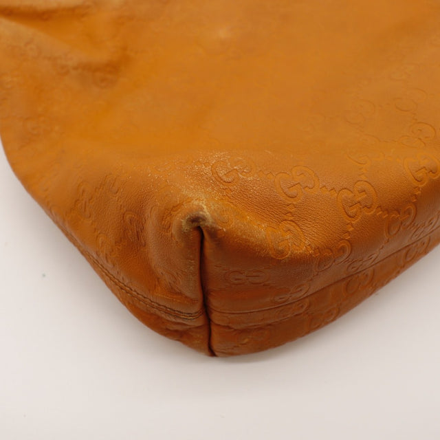 Fermeture zippée Gucci Hobo cuir Guccissima occasion authentique — AMANA Vintage