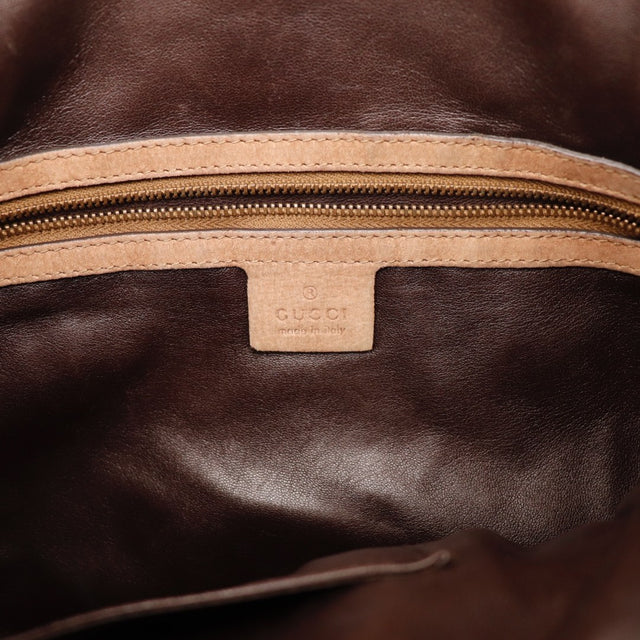 Breloque en cuir Gucci Hobo python marron — AMANA Vintage