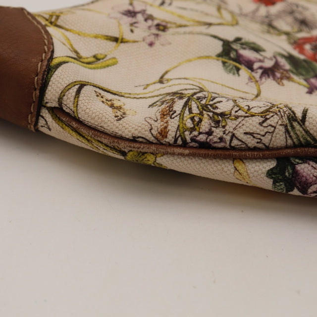 Détail de l'imprimé Flora Gucci Jackie occasion authentique — AMANA Vintage