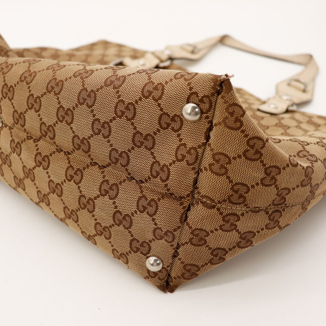 Détail coin inférieur droit Tote Horsebit Gucci — AMANA Vintage