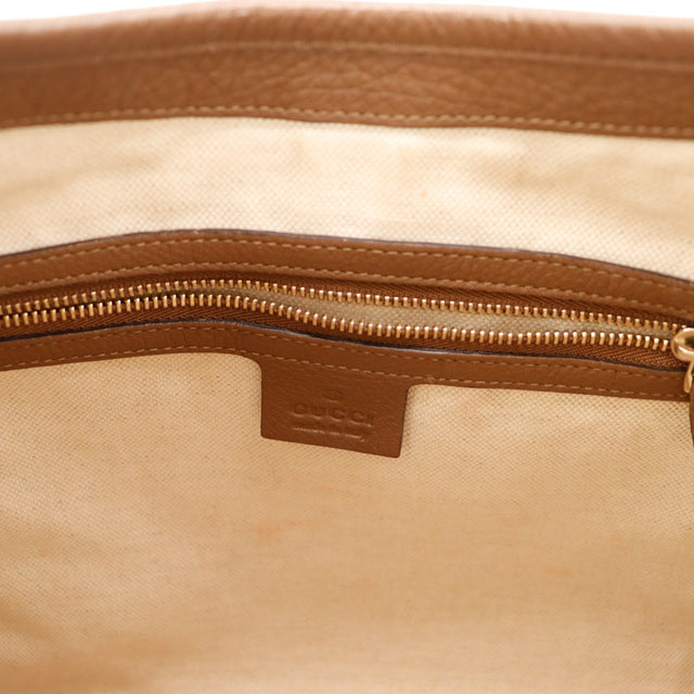 Intérieur doublure toile beige Gucci New Jackie propre occasion — AMANA Vintage