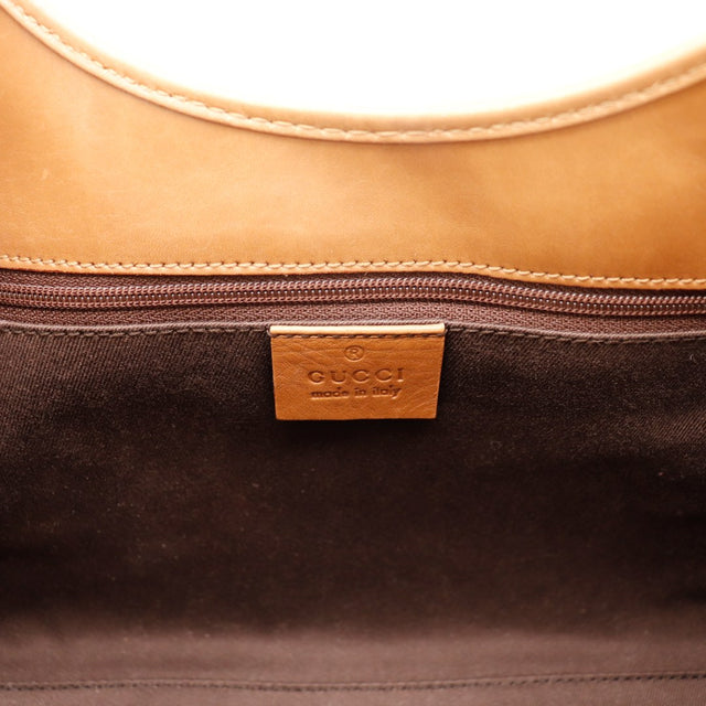 Intérieur doublure et plaque Gucci Jackie occasion authentique — AMANA Vintage