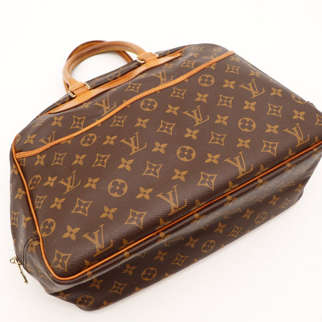 Détail patte avant et anses Louis Vuitton Deauville occasion authentique — AMANA Vintage