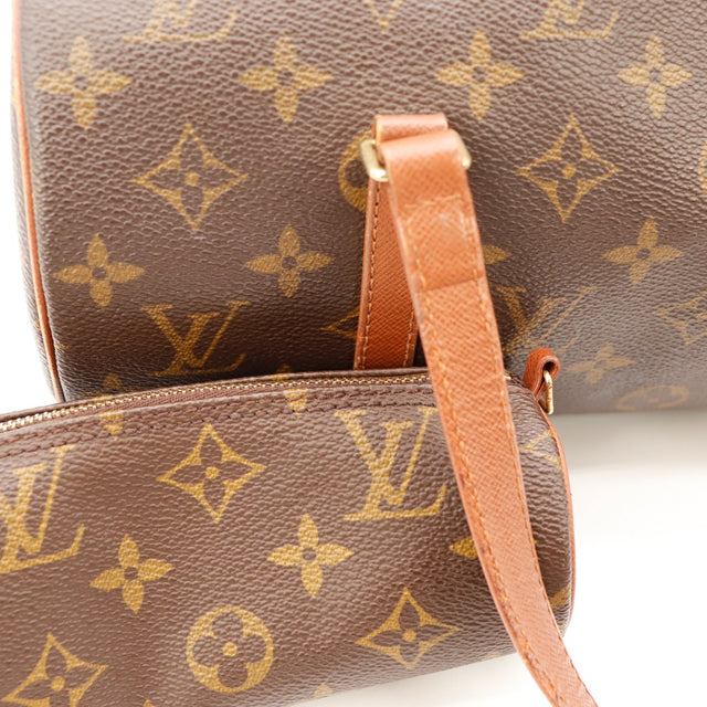 Intérieur cuir vachette Louis Vuitton Papillon 30 doublure occasion authentique — AMANA Vintage