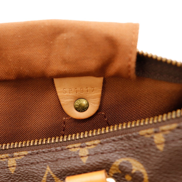 Date code SP1917 Louis Vuitton Speedy 30 languette interieure occasion — AMANA Vintage