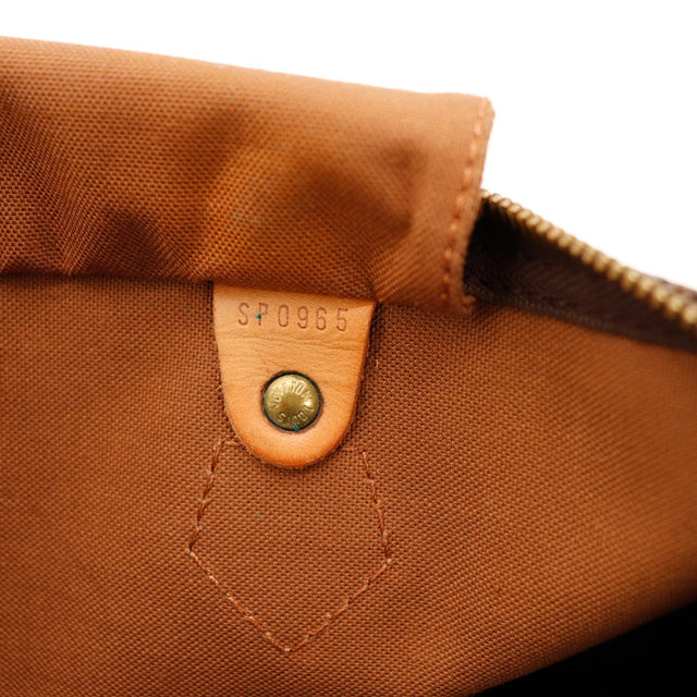 Date code SP0965 Louis Vuitton Speedy 35 languette interieure occasion — AMANA Vintage