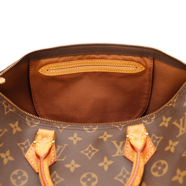 Interieur Louis Vuitton Speedy 35 doublure marron propre — AMANA Vintage