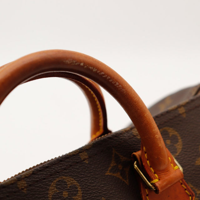 Detail tab Louis Vuitton Speedy 30 cuir vachette — AMANA Vintage