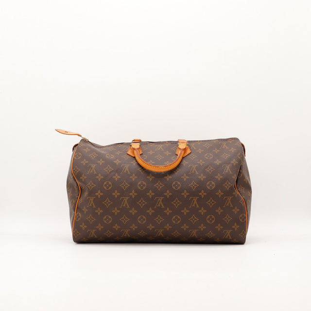 Vue de dos Louis Vuitton Speedy 40 toile Monogram occasion — AMANA Vintage