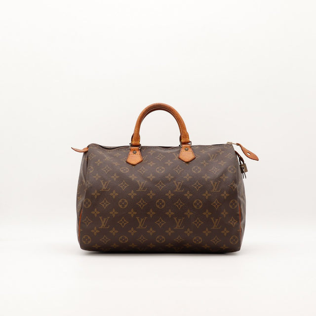 Sac Louis Vuitton Speedy 30 Toile Monogram vue de face occasion authentique — AMANA Vintage