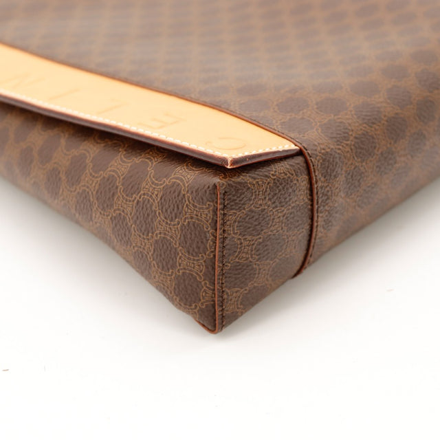 Detail coin inferieur Celine Tote Bag Macadam legers frottements — AMANA Vintage