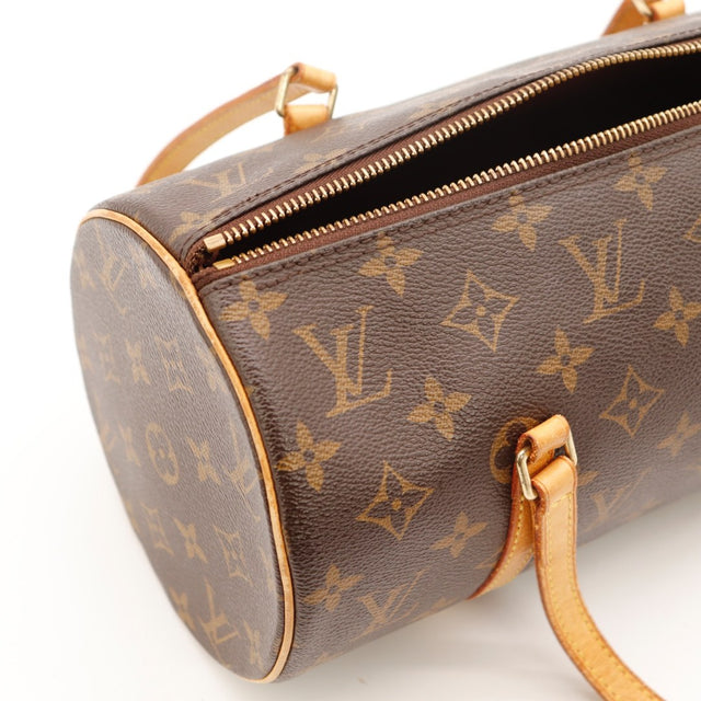 Détail de la fermeture Louis Vuitton Papillon 30 Toile Monogramme occasion authentique — AMANA Vintage
