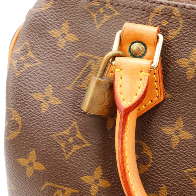 Détail cadenas Louis Vuitton Speedy 25 languette vachette occasion — AMANA Vintage