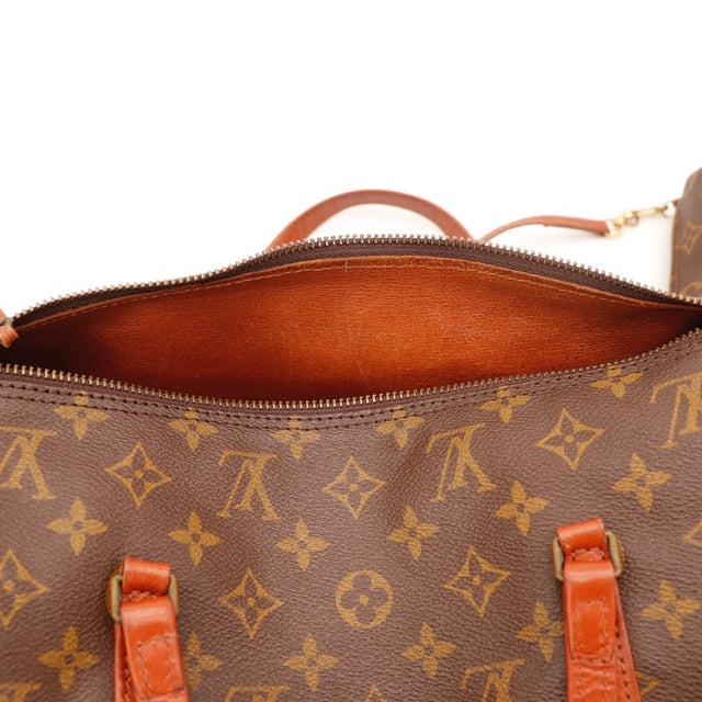 Vue d'ensemble avec pochette Louis Vuitton Papillon 30 Toile Monogramme occasion authentique — AMANA Vintage
