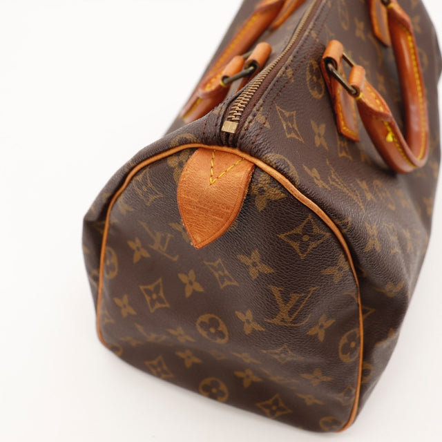Détail du date code Louis Vuitton Speedy 30 Toile Monogramme occasion authentique — AMANA Vintage