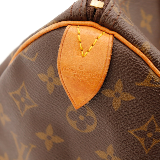 Profil droit bas Louis Vuitton Speedy 35 occasion — AMANA Vintage
