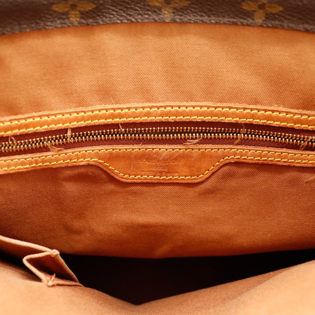Intérieur doublure textile Louis Vuitton Cabas Mezzo occasion authentique — AMANA Vintage