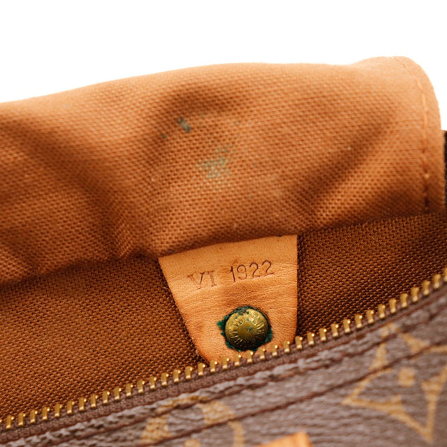 Détail languette cadenas et fermeture éclair Louis Vuitton Speedy 25 — AMANA Vintage