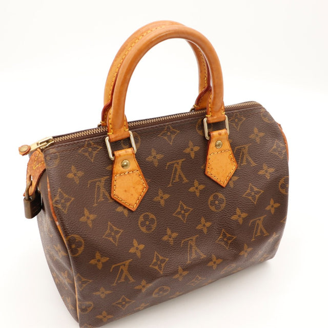 Vue de profil Louis Vuitton Speedy 25 Toile Monogramme occasion authentique — AMANA Vintage