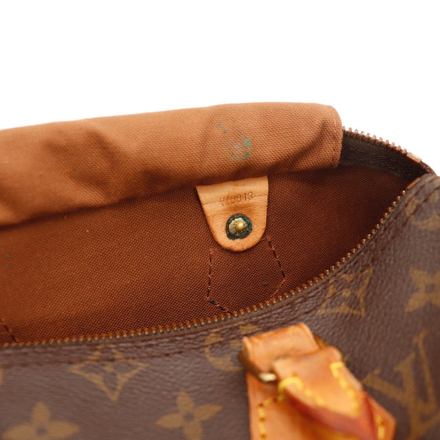 Détail de l'argenterie Louis Vuitton Speedy 25 Toile Monogramme occasion authentique — AMANA Vintage
