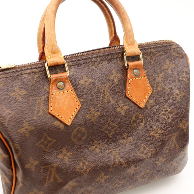 Vue du dessus Louis Vuitton Speedy 25 Toile Monogramme occasion authentique — AMANA Vintage