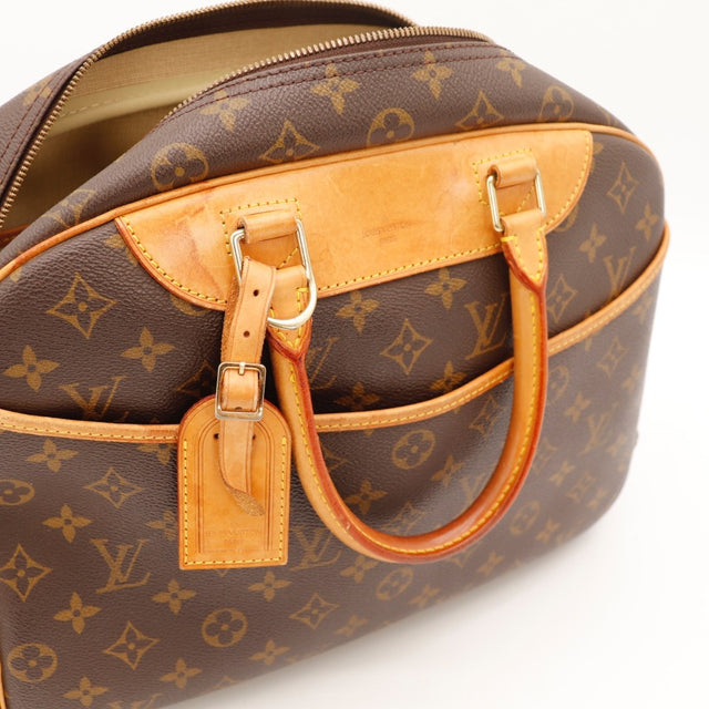 Vue de l'intérieur Louis Vuitton Deauville Toile Monogramme occasion authentique — AMANA Vintage