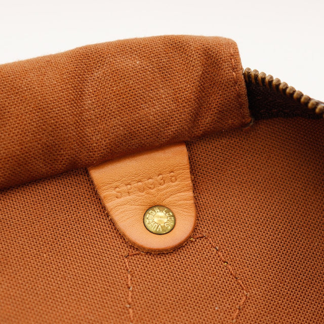 Intérieur doublure textile Louis Vuitton Speedy 40 date code SP0938 — AMANA Vintage